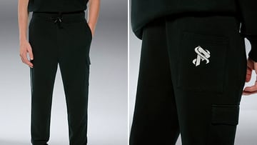 Springfield Pantalón Jogger Punto Gris