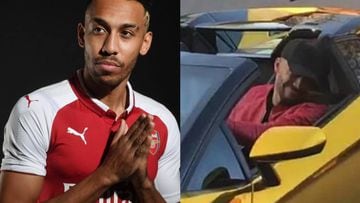 Aubameyang y su pasión por el dorado: muestra su Lamborghini color oro de   euros - Tikitakas