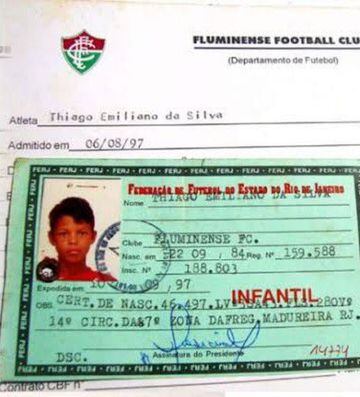 10 fotos inéditas de Thiago Silva, defensa y capitán del PSG