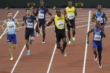 Lesión de Usain Bolt en el 4X100.