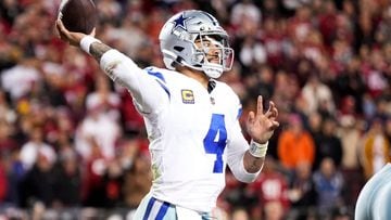 Dak Prescott throws two interceptions in first half of Divisional