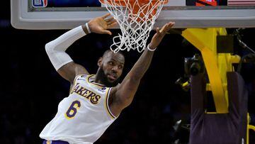 Is age finally having an effect on the Lakers’ LeBron James as he suffers foot soreness?