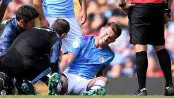 Manchester City defender Aymeric Laporte undergoes knee surgery