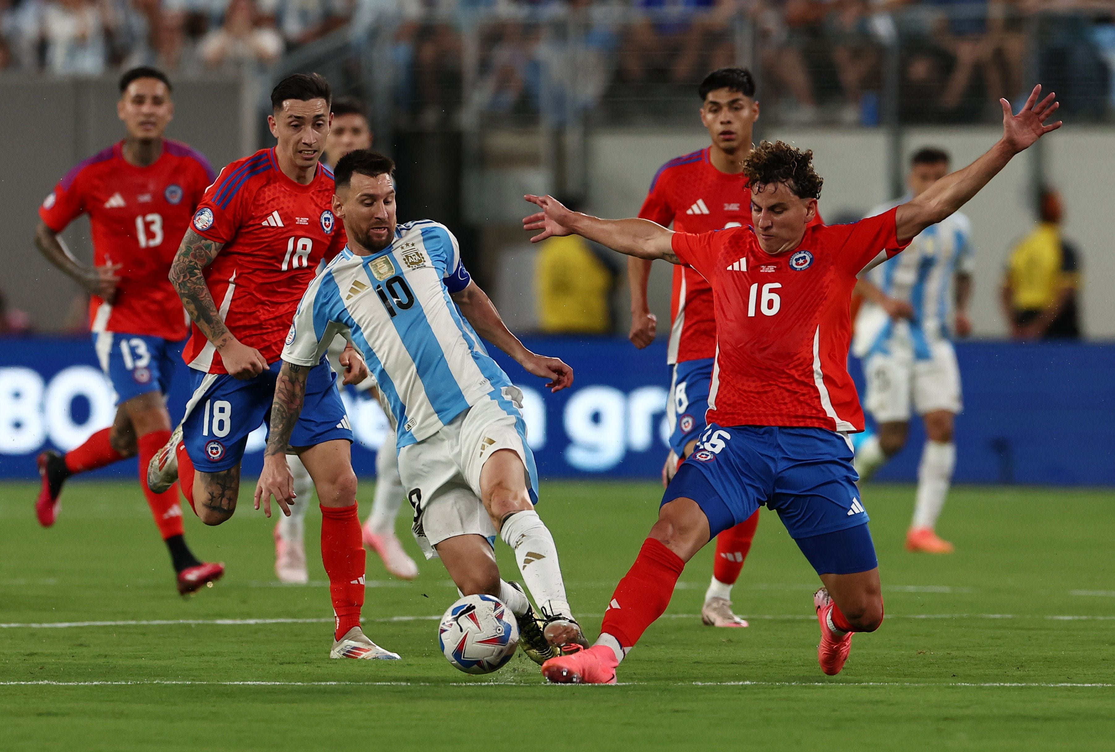 Chile 0-1 Argentina: summary, score, goals, highlights Copa América - AS USA