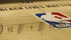 Kissimmee (United States), 26/08/2020.- The court remains empty at the HP Field House at the ESPN Wide World of Sports Complex where the Houston Rockets were to face the Oklahoma City Thunder in game five of the first round playoffs in Kissimmee, Florida,