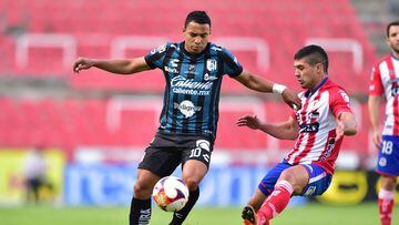Quer&eacute;taro - Atl&eacute;tico de San Luis en vivo: Liga MX, Guardianes 2021 en directo