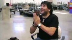 Maradona y lo que le robó la cocaína con la voz rota de dolor