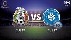 Sigue la previa y el minuto a minuto de la b&uacute;squeda de El Salvador por un boleto al Mundial Sub 17 en contra de M&eacute;xico este domingo a las 17:00 horas ET.
