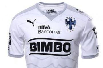 El color blanco sobresale en la camiseta de los Rayados para el Apertura 2015.
