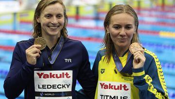With seven Olympic Gold medals, three silver, and 16 individual world titles, Lececky has surpassed Phelps’ record of most individual Gold medals at World Championships