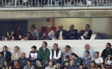 Koeman pictured watching Sandro against Celta at La Rosaleda last week.