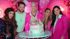 Christian Chávez celebra su cumpleaños junto a los RBD con fiesta de Barbie | FOTOS