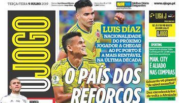La prensa de Portugal destaca los jugadores colombianos que han pasado en el Porto