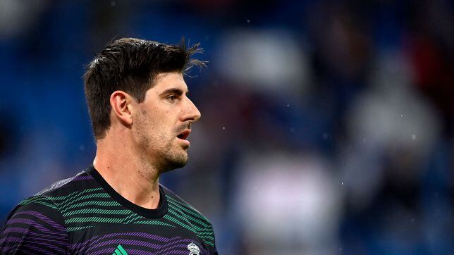 Courtois, baja de última hora