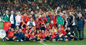 La selección española se proclama campeona del mundo.