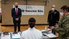 The national vaccination effort continues as the President&#039;s aim of reaching 100 million shots in 100 days sees a new federal system introduced.