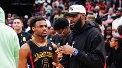 Only two NBA franchises are considering signing the future Hall of Famer to play alongside his son Bronny James next season.