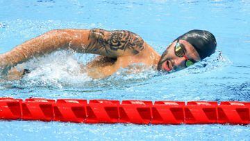Nadador chileno fue octavo en la final de los 100 metros pecho