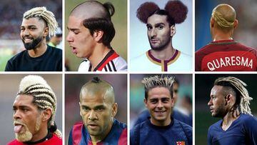 Ideas para la cuarentena: los peinados más extravagantes de los futbolistas