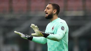 Donnarumma and four AC Milan team mates test positive for Covid-19
