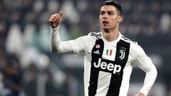 El jugador portugu&eacute;s de la Juventus, Cristiano Ronaldo, durante un partido.