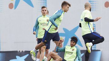Alba on the bench for Barça; Digne and the MSN start