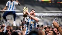 Lionel Messi, campeón del Mundo con la Sección de Argentina