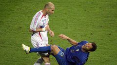 Zidane y Materazzi.