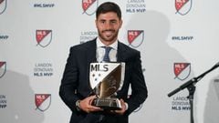 Carles Gil recoge el premio MVP de la MLS