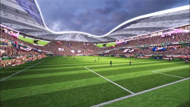 El alucinante estadio que Beckham va a construir para Messi: lo del fondo norte no lo tiene ningún otro