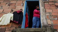 Familias en condición de pobreza en Colombia.