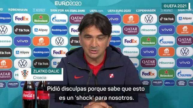 Dalic, en rueda de prensa: "No somos inferiores a España"