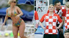 La presidenta croata v&iacute;ctima de una noticia falsa, una foto viral en bikini.