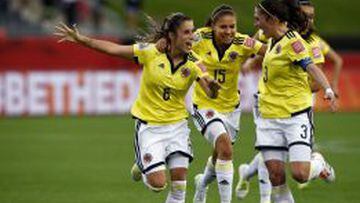 Daniela Montoya fue la autora del primer gol de Colombia en un Mundial Femenino de mayores