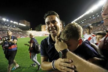 Rayo Vallecano celebrate top flight return
Head coach, Michel