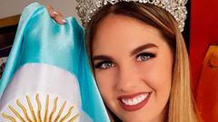 El homenaje futbolero de Miss Argentina en Miss Universo 2021