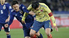 Colombia derrot&oacute; 1-0 a Jap&oacute;n en Yokohama