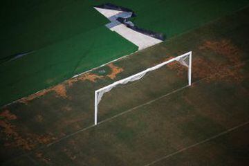 Vista aérea del estadio de Marcaná.