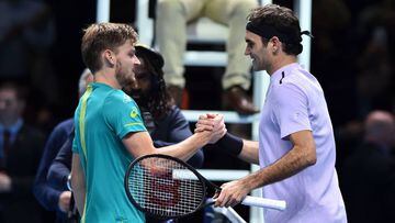 Goffin sorprende al mundo y deja a Federer fuera de la final