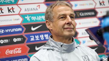 Jürgen Klinsmann, director técnico de Corea del Sur