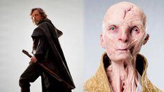 Luke Skywalker y Snoke, en las nuevas im&aacute;genes de Star Wars VIII