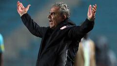 4GPIAGRDDPQX3IMRTPDM. Tunis (Tunisia), 13/10/2018.- Tunisia coach Faouzi Benzarti during the 2019 Africa Cup of Nations qualifier match between Tunisia and Niger at the Olympic Stadium of Rades in Tunis, Tunisia, 13 October 2018. (T&uacute;nez, T&uacute;n