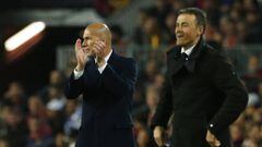 Luis Enrique y Zidane protagonizan otro duelo en las estad&iacute;sticas del Cl&aacute;sico.
