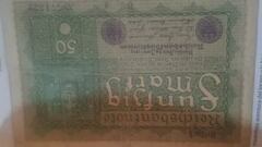 Billete antiguo de Alemania de la postSegunda Guerra Mundial se vende a 75 mil pesos