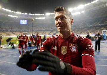 Bayern Munich's Robert Lewandowski is one of a number of players in with a good chance of scooping the Men's Ballon d'Or.