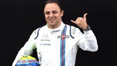 Felipe Massa, de Williams, posa antes de la sesi&oacute;n clasificatoria del GP de Australia.