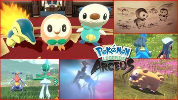 Pokédex de Leyendas Pokémon Arceus: Todos los Pokémon de Hisui