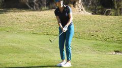 BENAHAVÍS (MÁLAGA), 26/11/2022.- La jugadora Irlandesa Morgane Metraux en el campeonato del golf Andalucía Costa del Sol Open de España, este sábado. EFE/Rafael España.
