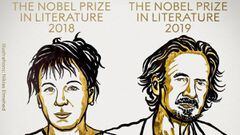 Olga Tokarczuk y Peter Handke, ganadores del Premio Nobel de Literatura 2018 y 2019