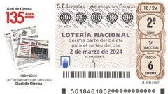 Lotería Nacional: comprobar los resultados del sorteo de hoy, sábado 2 de marzo